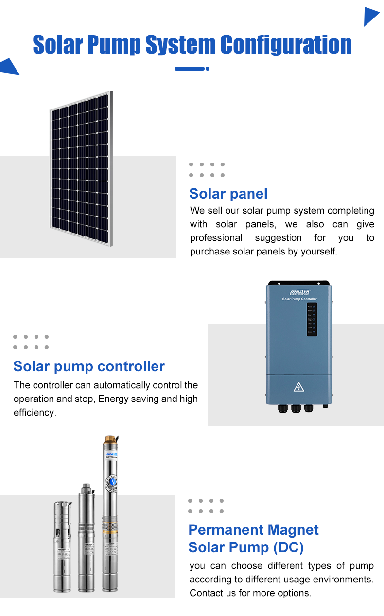 solar water pump system