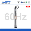 MASTRA 60Hz MP100 series multistage booster pumps stainless steel Submersible water Pump