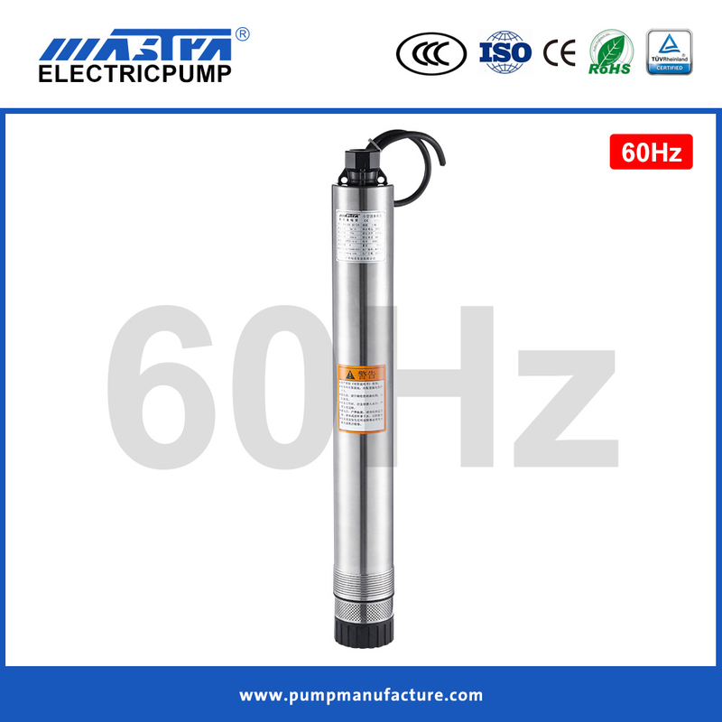 MASTRA 60Hz MP100 series multistage booster pumps stainless steel Submersible water Pump