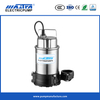 Mastra Stainless Steel Low Water Level submersible sewage pump manufacturers MHF-L series domestic water pumps 