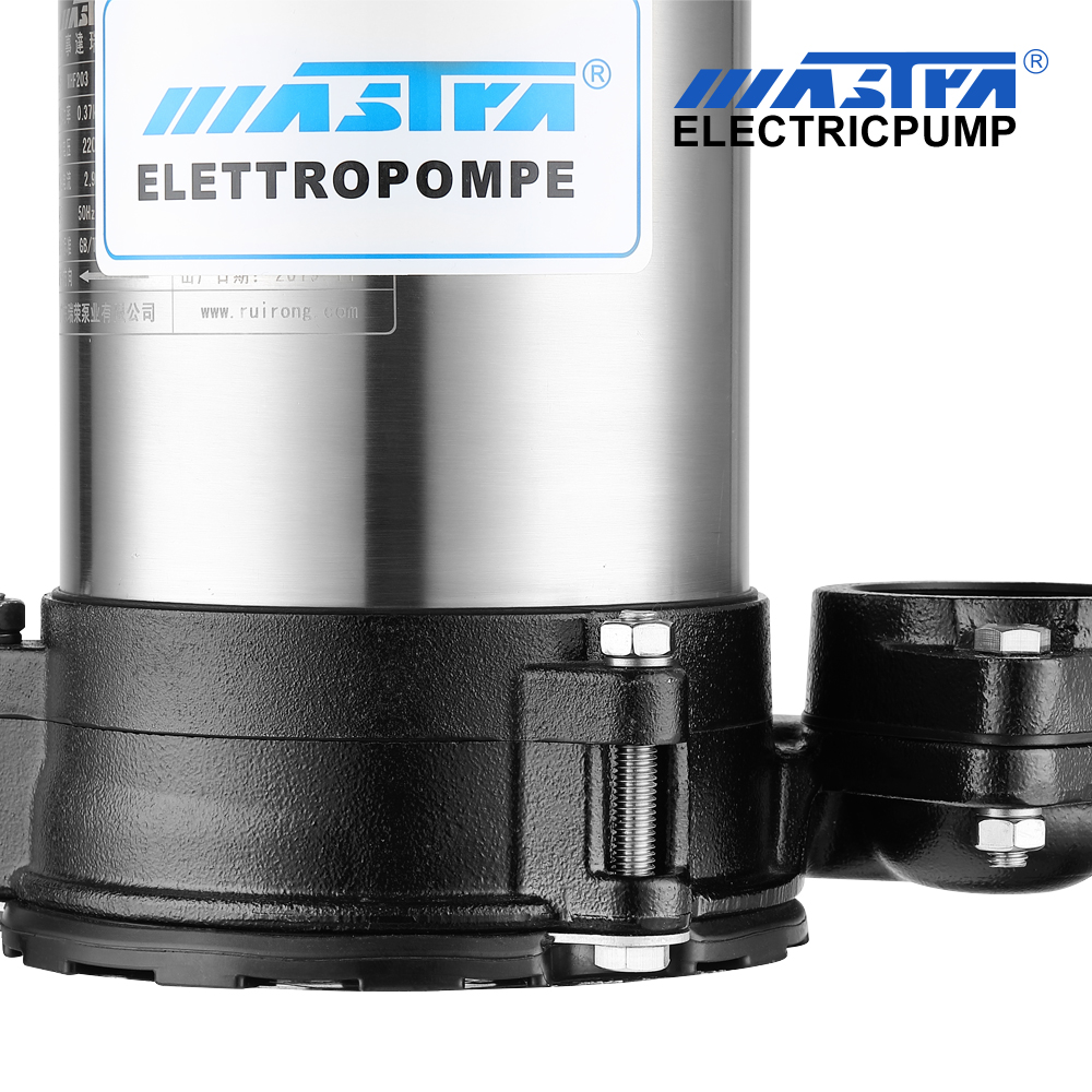 Mastra Stainless Steel Low Water Level Electric Drainage Pumps Submersible Sewage water Pump