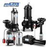 Mastra 220V 380V 10HP all stainless steel submersible wastewater pump manufacturers MBS series industrial sewage pumps