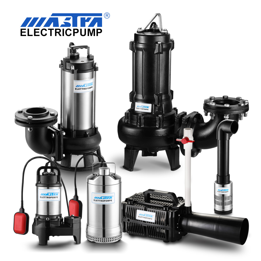 Mastra 0.25kw 7.5kw Stainless Steel Casing Sewage Water Pump Submersible Sewage Pump for Dirty Water