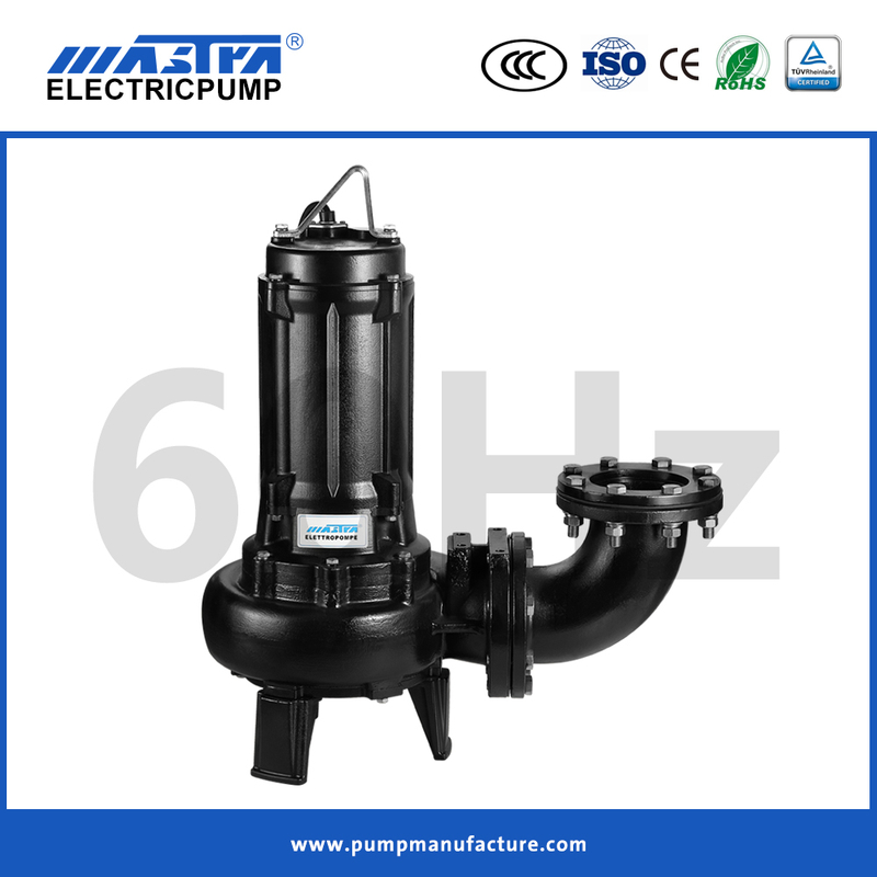 MASTRA 60Hz sewage pump suppliers MAD4 series submersible effluent sewage pump
