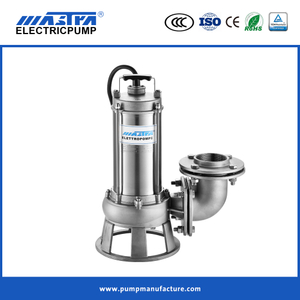 Mastra 220V 380V 0.5hp-10HP Full stainless steel sewage pump system MBS series sewage pump with cutter