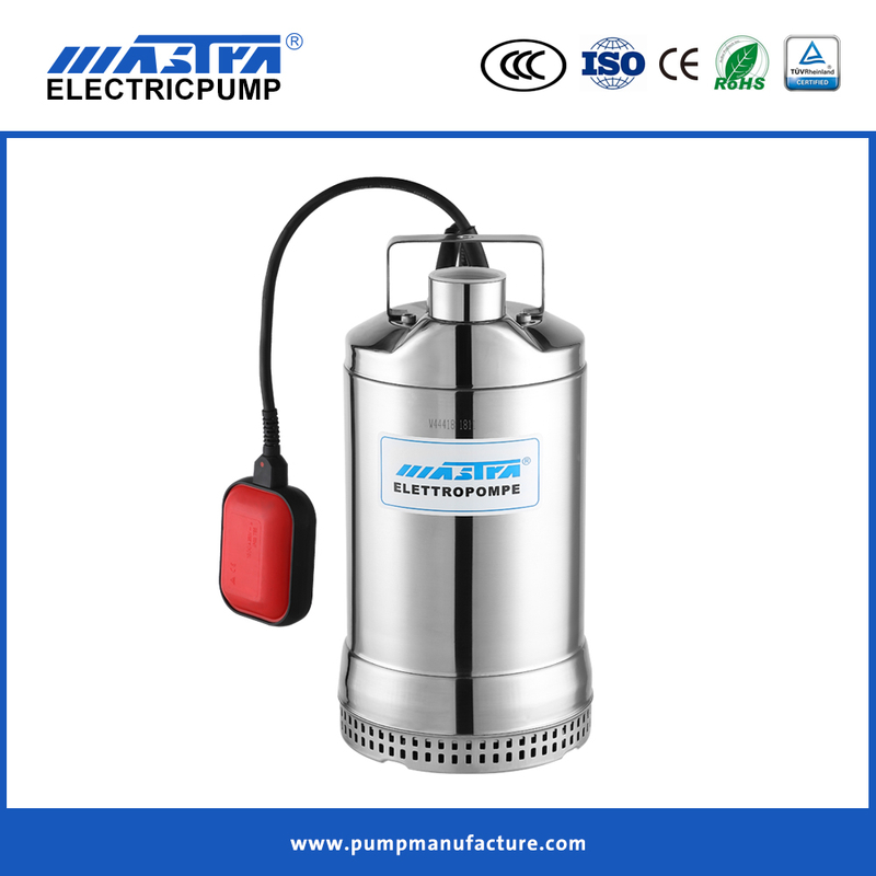 Mastra 550W Full Stainless Steel Low Water Level Submersible Sewage Pump MDB550 series submersible pump price