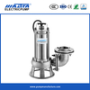 Mastra 220V 380V 0.5hp-10HP Full stainless steel basement water pump system MBS series submersible wastewater pump manufacturers