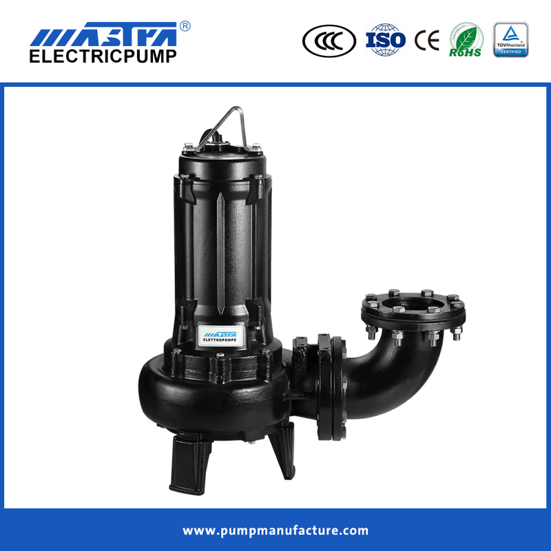 Mastra 3hp-20hp Cast Iron industrial sewage pumps MAD4 series 5 hp submersible sewage pump