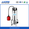 Mastra 550W Full Stainless Steel sewage pump cost MDL550 series sewage transfer pump